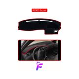 Ford Escort Uyumlu Torpido,panel Örtüsü Hızlı Ve Kolay Montaj Kaymaz Tasarım Tam Uyum F3 Kırmızı