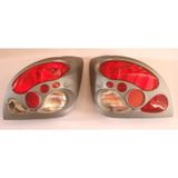 Ford Fıesta-2000-2002 Modifiye Stop Sağ-Sol Set 2 Parça Gri-Kırmızı-Beyaz TYC Lamba