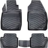 Ford Fiesta 2002-2008 Havuzlu 3D Paspas | 5 Kapı - Siyah