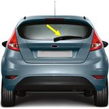 Ford Fiesta 2009-2012 Arka Cam Silecek Kolu Takımı 8A6117406AA - Siyah