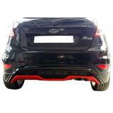 Ford Fiesta 2009 - 2016 ST Desing Arka Tampon Eki - Difüzör (Plastik)