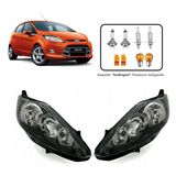 Ford Fiesta 7 On Far Lamba Siyah Zemin Sag Sol Takim 20082013