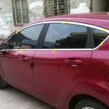 Ford Fiesta Cam Çerçevesi Kenar Çıtası Krom Tamtur 2009+