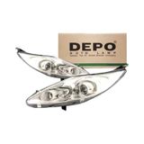FORD FİESTA DEPO SOL FAR MERCEKLİ BEYAZ ZEMİN 8A61 13W030 CH