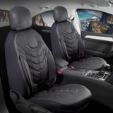 Ford Fiesta Eski Uyumlu Full Deri Oto Koltuk Kılıfı Ön Arka Set Classy Model Siyah Sc