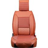 Ford Fiesta Eski Yarı Deri Vesto Serisi Bel Destekli Oto Koltuk Kılıfı 5 Li Set Tarçın
