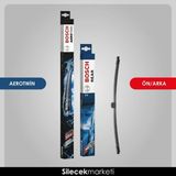 Ford Fiesta Ön Arka Silecek (2008-2017) Bosch Aerotwin - Astra