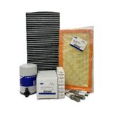 Ford Focus 1 1.6 Benzinli Filtre Bakım Seti 1998-2005 Hava+Yağ+Karbonlu Polen Filtresi+Buji Seti