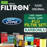 Ford Focus 1.6 Tdcı Mann Filtron Filtre Bakım Seti (2007-2010)