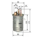 Ford Focus 1.8 Tddi Turnier 01.1999 - 05.2005 Bosch Mazot Filtresi