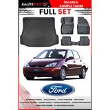 Ford Focus 1 Sedan 2000 Model 4d Bagaj ve Pro Serisi Havuzlu Paspas Takımı - Siyah