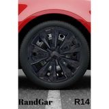 Ford Focus 14'' Inç Jant Kapağı (4 Adet) Siyah S108