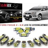 Ford Focus 2 -2,5 LED İç Aydınlatma Ampul Seti FEMEX Parlak Beyaz
