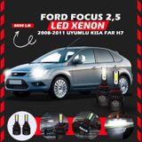 Ford Focus 2.5 2008-2011 Kısa Far Uyumlu Şimşek Etkili Led Xenon Light Series H7