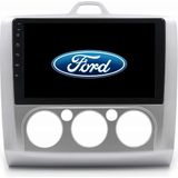 Ford Focus 2 Araç Multimedya Android Ekran Carplay Navigasyon Double Teyp 2+32 9" 05-11 Silver Blueway