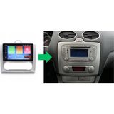 Ford Focus 2 Dijital Klima Android Multimedya Sistemi 4-64 For-X (1999-2004) Ön Kayıt Kamera Hediyeli - Siyah
