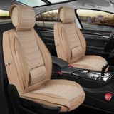 Ford Focus 2 Hatchback Uyumlu Lüx Deri Oto Koltuk Kılıfı Ön Arka Takım Set Antalya BEJ