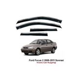 Ford Focus 2 Kromlu Cam Rüzgarlığı 2005-2011 01FRD06rz