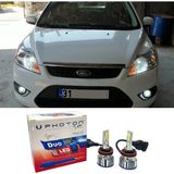 Ford Focus 2 Led Xenon Kısa Far Ampulü H7 Duo Yeni Seri Beyaz 2004-2008