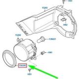 Ford Focus 2008 Sis Far Çerçevesi Krom Oem No:8m5115b200acsmas
