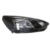 Ford Focus 2019-2021 Sd/Hb - Far Lambası Sol Elektrikli/Motorlu/Ledli/Siyah (E Marklı) (Oem No: Jx7B