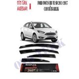 Ford Focus 3 2011-2017 Hb Ve Sedan Mugen Cam Rüzgarlığı Ön-arka