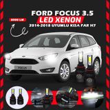Ford Focus 3.5 2014-2018 Kısa Far Uyumlu Şimşek Etkili Led Xenon Light Series H7