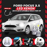 Ford Focus 3.5 2014-2018 Kısa Far Uyumlu Şimşek Etkili Led Xenon Performance Series H7