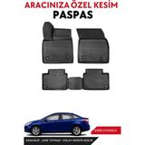 Ford Focus 3.5 Sedan 2017 Model Araca Özel Havuzlu Paspas Takım - Siyah