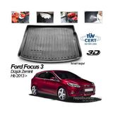 Ford Focus 3 Hb Düşük Zeminli 2013 Sonrası Bagaj Havuzu