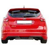 Ford Focus 3 İcin Hatchback Makyajli (2015-2018) Arka Tampon Eki - Difuzor (Plastik)