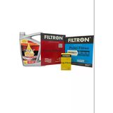 Ford Focus 3 İle Uyumlu 1.6 Tdci Mann Filtron Filtre Seti 2011-2018 Hava+Yağ+Polen+Orj Motor Yağı (5W30 4L)