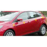 Ford Focus 3 Krom Cam Çıtası 8 prç. 2010-2018 Arası P. Çelik (HB)