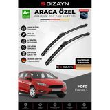 Ford Focus 3 Ön Cam Silecek Seti 2011-2019 Premium Araca Özel 70-70 Cm A+ Kalite