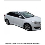 Ford Focus 3 Sedan (2012-2015) Yan Marşpiyel Seti (plastik)
