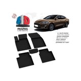 Ford Focus 4 Sedan Ferrous 4d Havuzlu Kauçuk Paspas 2020 - Siyah