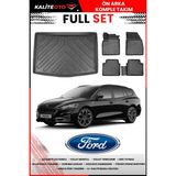 Ford Focus 4 Station Vagon 2020 Model 4d Alt Bagaj ve Pro Serisi Havuzlu Paspas Takımı - Siyah