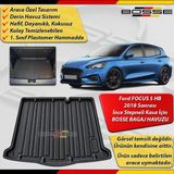 Ford Focus 5 Bagaj Havuzu HB - HATCHBACK İnce Stepneli Kasa İçin 2018 Sonrası BOSSE - Siyah