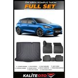 Ford Focus 5 Hatchback Tamir Kitli Bagaj Havuzu+4.5d Havuzlu Paspas Seti 2025 Model - Siyah
