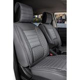 ford Focus 5 ile Uyumlu Lüx Deri Oto Koltuk Kılıfı Ön Arka Takım Saturn Füme