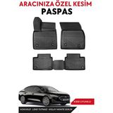 Ford Focus 5 Sedan 2021 Model Araca Özel Havuzlu Paspas Takım - Siyah