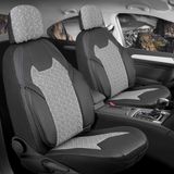Ford Focus 5 Yarı Deri Oto Koltuk Kılıfı Ön Arka Set Füme Lotus Seri Şhn