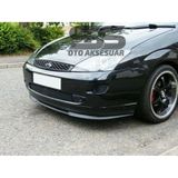Ford Focus Mk1 1999–2004 Cupra R Uyumlu Ön Lip Mat Siyah Ön Tampon (Sts Oto Aksesuar) (01)