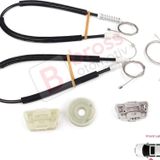Ford Focus Mk1 2000-2007 4/5 Kapi 6S4z5423201ba Icin Elektrikli On Sol Kapi Cam Kriko Tamir Seti