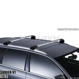 Ford Focus Mk3 Estate 2011 Üzeri Gri Wingcarrier Ara Atkı