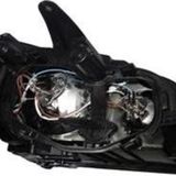 Ford Focus- Sd/Hb- 05/07; Far Lambası Sol Manuel/Elektrikli/Siyah (H1/H7)(Famella) (Oem No: 4M51 131