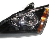 Ford Focus- Sd/Hb- 05/07; Far Lambası Sol Manuel/Elektrikli/Siyah (H1/H7)(Famella)