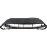 Ford Focus- Sd/Hb- 08/11; Ön Tampon Panjuru Siyah (Plakalık Plastiği) (Nikelaj Kaplamasız) (Tw) (Oem