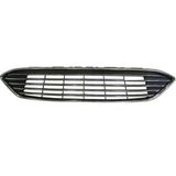 Ford Focus- Sd/Hb- 15/18; Ön Panjur Komple Çıtaları Nikelajlı (Tıtanıum) (Eurobody)