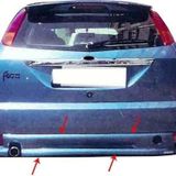 Ford Focus Uyumlu 1 Hatchback Arka Tampon Altı Fiber 1998-2005